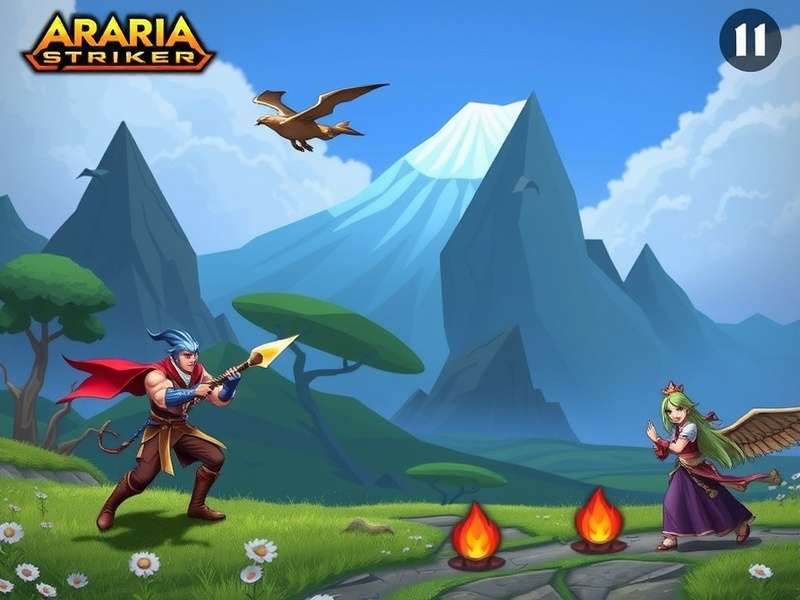 Araria Striker gameplay screenshot